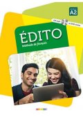 Edito A2 ćwiczenia+CD - Seria Edito - Francuski - Młodzież i Dorośli - Nowela - - Do nauki języka francuskiego