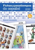 Fichas y pasatiempos de espanol A1 - Dyktanda w języku hiszpańskim - Księgarnia internetowa - Nowela - - 