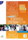 Nuevo Espanol en marcha basico A1+A2 podręcznik + CD audio							- Podręczniki do nauki języka hiszpańskiego, książki i ćwiczenia dla dzieci - Nowela - Nowela - 
												 - Do nauki języka hiszpańskiego