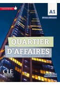 Quartier d'affaires podręcznik poziom A1 - Seria Quartier d'affaires - Francuski - Młodzież i Dorośli - Nowela - - Do nauki języka francuskiego