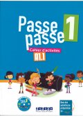 Passe-Passe 1 ćwiczenia A1.1 + CD audio - Seria Passe passe - Nowela - - 