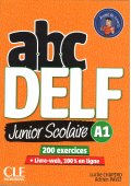 ABC DELF A1 junior scolaire książka + DVD + zawartość online 2ed - Podręczniki z egzaminami z języka francuskiego - Księgarnia internetowa - Nowela - - 