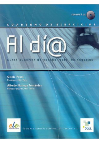 Al dia superior ejercicios + CD audio - Do nauki języka hiszpańskiego