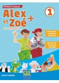 Alex et Zoe plus 1 + CD MP3 Podręcznik do francuskiego dla szkoły podstawowej - Alex et Zoe plus 3 CD audio /3/ - Nowela - Do nauki języka francuskiego - 