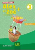 Alex et Zoe plus 3 CD audio /3/ - Seria Alex et Zoe Plus | Francuski Szkoła podstawowa klasa 1-3 (2) - Nowela - - Do nauki języka francuskiego