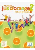 Jus d'orange nouveau 2 A1 podręcznik + DVD ROM - Podręcznik do francuskiego. - Seria Nouveau Jus d’orange - Nowela - - Do nauki francuskiego dla dzieci.