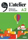 Atelier A2 podręcznik + DVD-ROM - Seria ATELIER - Francuski - Młodzież i dorośli - Nowela - - Do nauki języka francuskiego
