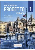 Nuovissimo Progetto italiano 1 podręcznik + DVD A1-A2 - Seria Nuovissimo Progetto Italiano - Nowela - - 