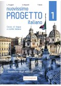 Nuovissimo Progetto italiano 1 ćwiczenia + CD A1-A2 - Podręczniki do nauki języka włoskiego | Klasa 1,2,3,4 | Liceum i Technikum - Księgarnia internetowa - Nowela - - Do nauki języka włoskiego