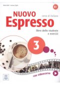 Nuovo Espresso 3 podręcznik + ćwiczenia - Seria Nuovo Espresso - Nowela - - Do nauki języka włoskiego