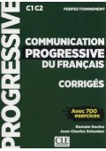 Communication progressive perfectionnement C1/C2 klucz - Dyktanda w języku francuskim - Księgarnia internetowa - Nowela - - 