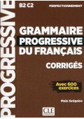 Grammaire progressive du Francais Perfectionnement kllucz B2-C2 - Dyktanda w języku francuskim - Księgarnia internetowa - Nowela - - 