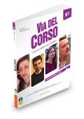 Via del Corso B1 podręcznik + 2 CD audio + DVD video - Seria Via del Corso - Nowela - - Do nauki języka włoskiego