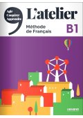 Atelier B1 podręcznik + DVD-ROM - Seria ATELIER - Francuski - Młodzież i dorośli - Nowela - - Do nauki języka francuskiego