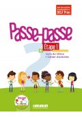 Passe-Passe 2 etape 1 podręcznik + ćwiczenia + CD A1 - Seria Passe passe - Nowela - - 