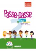 Passe-Passe 2 etape 2 podręcznik + ćwiczenia + CD A1 - Seria Passe passe - Nowela - - 