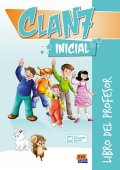 Clan 7 Inicial przewodnik metodyczny - Podręczniki do hiszpańskiego dla dzieci - przedszkole - Księgarnia internetowa - Nowela - - Do nauki hiszpańskiego dla dzieci.