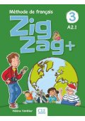 Zig Zag plus 3 A2.1 podręcznik + CD audio - Seria Zig Zag plus - Nowela - - Do nauki francuskiego dla dzieci.