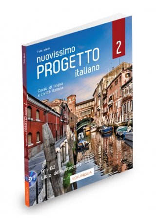 Nuovissimo Progetto italiano 2 podręcznik + DVD B1-B2 - Do nauki języka włoskiego