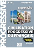 Civilisation progressive du francais intermediaire klucz A2 B1 2ed - Kultura i sztuka - książki po francusku - Księgarnia internetowa - Nowela - - 