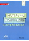 Quartier d'affaires 1 przewodnik metodyczny - Ekonomia - książki po francusku - Księgarnia internetowa - Nowela - - 