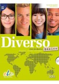 Diverso EBOOK Basico A1+A2 podręcznik - Diverso 3 podręcznik + ćwiczenia + CD MP3 - Nowela - Do nauki języka hiszpańskiego - 