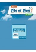 Vite et bien EBOOK 1 A1/A2 podręcznik - Vite et bien 2 B1 podręcznik + klucz + CD ed. 2018 - Nowela - Do nauki języka francuskiego - 