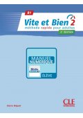Vite et bien EBOOK 2 B1 podręcznik - Vite et bien 2 B1 podręcznik + klucz + CD ed. 2018 - Nowela - Do nauki języka francuskiego - 