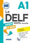 DELF 100% reussite A1 scolaire et junior książka + płyta CD MP3 - Podręczniki z egzaminami z języka francuskiego - Księgarnia internetowa (2) - Nowela - - 