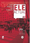 ELE Actual A2 podręcznik + 2 CD audio dodruk - ELE Actual A1 ćwiczenia + CD audio - Nowela - Do nauki języka hiszpańskiego - 