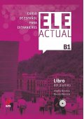 ELE Actual B1 podręcznik + płyty CD audio dodruk - ELE Actual A1 ćwiczenia + CD audio - Nowela - Do nauki języka hiszpańskiego - 
