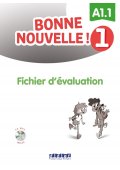 Bonne Nouvelle! 1 fichier d'évaluation + CD MP3 A1.1 - Podręczniki do języka francuskiego - szkoła podstawowa klasa 4-6 - Księgarnia internetowa (2) - Nowela - - Do nauki języka francuskiego