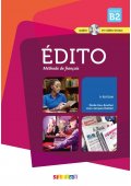 Edito Nouveau B2 podręcznik + płyta CD i DVD (wyd.2015) - Seria Edito - Francuski - Młodzież i Dorośli - Nowela - - Do nauki języka francuskiego