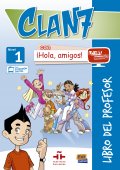 Clan 7 con Hola amigos WERSJA CYFROWA 1 zestaw nauczyciela + zawartość online - Podręczniki do nauki języka hiszpańskiego dla dzieci - Nowela - - Do nauki hiszpańskiego dla dzieci