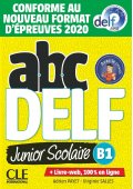 ABC DELF B1 junior scolaire książka + CD + zawartość online ed. 2021 - Podręczniki z egzaminami z języka francuskiego - Księgarnia internetowa (2) - Nowela - - 