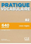 Pratique Vocabulaire B2 podręcznik + klucz - Filologia francuska - Podręczniki i materiały do nauki języka francuskiego - Księgarnia internetowa - Nowela - - Do nauki języka francuskiego