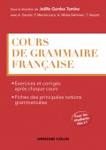 Cours de grammaire francaise podręcznik do gramatyki języka francuskiego+ klucz - Present passe future - Nowela - - 