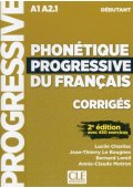 Phonetique progressive du francais debutant 2ed A1-A2.1 klucz do nauki fonetyki języka francuskiego