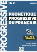 Phonetique progressive du francais avance 2ed B2-C1 podręcznik do nauki fonetyki języka francuskiego - Phonétique progressive du français débutant 2ed klucz fonetyka FR - - 