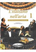 L'italiano nell'aria 1 podręcznik + płyta CD - Publikacje i książki specjalistyczne włoskie - Księgarnia internetowa - Nowela - - 