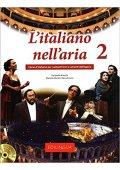 L'italiano nell'aria 2 podręcznik + płyta CD - Colori d'Italia książka + CD audio - Nowela - - 