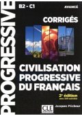 Civilisation progressive du francais niveau avance klucz ed.2021 - historia - Nowela - - 
