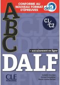 ABC DALF C1/C2 podręcznik + CD + zawartość online ed. 2021 - Seria: ABC DELF - Nowela - - 