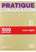 Pratique Conjugaison B1/B2 podręcznik + klucz - Present passe future - Nowela - - 