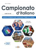 Campionato d'italiano A2-B1 podręcznik do nauki włoskiego+ zawartość online - CELI 4 C1 testy przygotowujące do egzaminu z włoskiego + audio online - Nowela - - 