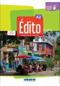 Edito A2 podręcznik + wersja cyfrowa + zawartość online ed. 2022 - Seria Edito - Francuski - Młodzież i Dorośli (2) - Nowela - - Do nauki języka francuskiego