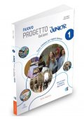 Nuovo Progetto italiano junior 1 podręcznik + ćwiczenia + zawartość online - Uczę się włoskiego śpiewająco książka z piosenkami dzieci 3-6 lat - Seria uczę się śpiewająco ASSIMIL - 