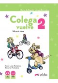 Colega vuelve 2 podręcznik + ćwiczenia + carpeta + zawartość online - Uczę się hiszpańskiego śpiewająco 2 książka z piosenkami dzieci 7 lat - Seria uczę się śpiewająco ASSIMIL - 