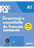 100% FLE Grammaire essentielle du francais A1 książka + zawartość online ed. 2023 - Podręczniki z gramatyką języka francuskiego - Księgarnia internetowa (7) - Nowela - - 