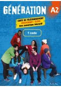 Generation WERSJA CYFROWA A2 podręcznik + ćwiczenia ew. 2016 - Decibel 1 podręcznik + CD MP3+ płyta DVD - Nowela - Do nauki języka francuskiego - 